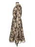 Hayden 100% Polyester Floral Tan Casual Dress Size L - photo 5