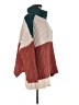 Pol 100% Acrylic Color Block Red Pullover Sweater Size M - photo 4