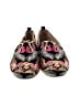 Badgley Mischka Paisley Black Flats Size 7 - photo 2