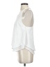 Lush 100% Polyester White Sleeveless Blouse Size S - photo 5