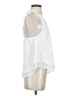 Lush 100% Polyester White Sleeveless Blouse Size S - photo 4