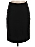 Theory Solid Black Wool Skirt Size 00 - photo 1
