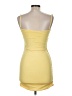 Shein Solid Yellow Cocktail Dress Size 6 - photo 2