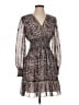 Max Studio Paisley Gray Cocktail Dress Size S - photo 1