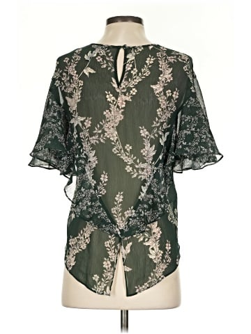 BCBGMAXAZRIA Short Sleeve Blouse (view 2)