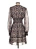 Max Studio Paisley Gray Cocktail Dress Size S - photo 2