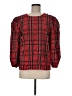 J.Crew 100% Cotton Red 3/4 Sleeve Blouse Size M - photo 1