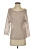Ann Taylor Factory Metallic Silver Pullover Sweater Size S - photo 1