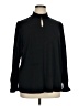 J.Jill Black Long Sleeve Blouse Size XL - photo 1