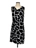 MICHAEL Michael Kors Graphic Black Cocktail Dress Size S - photo 1