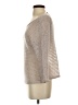 Ann Taylor Factory Metallic Silver Pullover Sweater Size S - photo 5