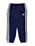 Adidas 100% Polyester Blue Track Pants Size 5 - photo 1