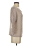 Ann Taylor Factory Metallic Silver Pullover Sweater Size S - photo 4