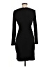 Calvin Klein Solid Black Cocktail Dress Size 6 - photo 2