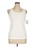 Sofibella Ivory Sleeveless T-Shirt Size XL - photo 1