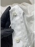 Versace 100% Cotton Ivory White Cocktail Dress Size EU (IT) 42 / US 6 - photo 6