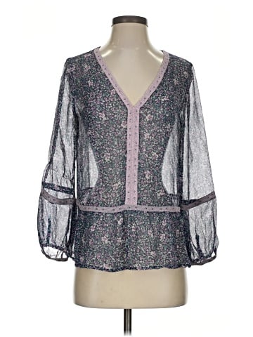 Joie 3/4 Sleeve Silk Top (view 1)