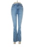 Paige Chevron-herringbone Blue Jeans Size 28 waist - photo 1
