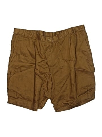 Eileen Fisher Khaki Shorts (view 1)