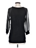 Studio Y 100% Polyester Black 3/4 Sleeve T-Shirt Size S - photo 2