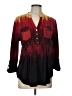 New Directions Red 3/4 Sleeve Blouse Size L - photo 1