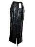 boa. Black Faux Leather Skirt Size S - photo 2
