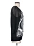 Studio Y 100% Polyester Black 3/4 Sleeve T-Shirt Size S - photo 4