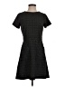 Ann Taylor LOFT Chevron-herringbone Black Casual Dress Size 4 - photo 1