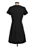Ann Taylor LOFT Chevron-herringbone Black Casual Dress Size 4 - photo 2