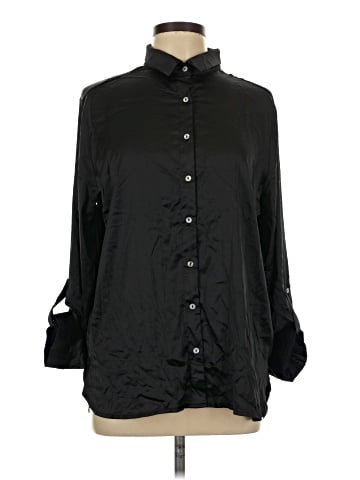 She + Sky 3/4 Sleeve Blouse (view 1)