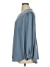 T Tahari 100% Polyester Blue Long Sleeve Blouse Size 1X - photo 5