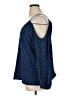 Crescent 100% Polyester Blue 3/4 Sleeve Blouse Size XL - photo 5