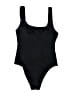Summer Mae Solid Black One Piece Swimsuit Size M - photo 2
