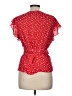 Max Studio 100% Polyester Red Sleeveless Blouse Size M - photo 2