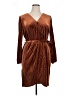 Simplee Brown Cocktail Dress Size XL - photo 1