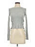Splendid Gray Long Sleeve Top Size XS - photo 1