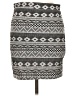 Vero Moda Chevron-herringbone Gray Casual Skirt Size L - photo 2