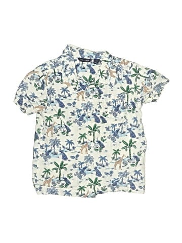 Janie and Jack Short Sleeve Button-Down Shirt (view 1)