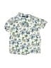 Janie and Jack 100% Cotton Tropical Blue Short Sleeve Button-Down Shirt Size 2T - photo 1