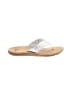 Reef Silver Flip Flops Size 10 - photo 1