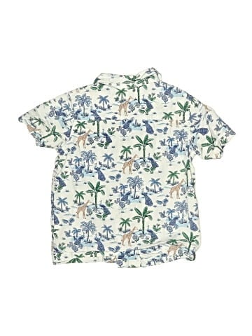 Janie and Jack Short Sleeve Button-Down Shirt (view 2)