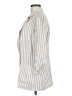 H By Halston Stripes Ivory Blazer Size L - photo 5