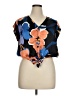 DR2 100% Polyester Black Sleeveless Blouse Size XL - photo 1