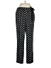 J.Crew 100% Polyester Polka Dots Black Casual Pants Size 8 - photo 1