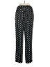 J.Crew 100% Polyester Polka Dots Black Casual Pants Size 8 - photo 2
