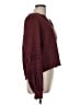 By Anthropologie 100% Cotton Burgundy Pullover Sweater Size M - photo 4
