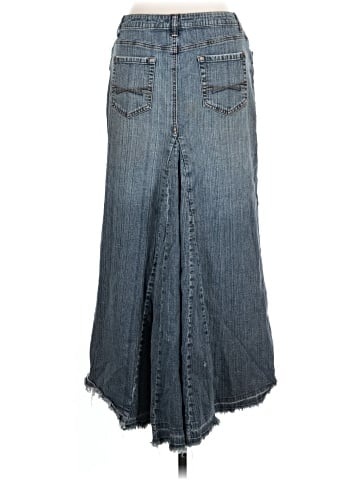 a.n.a. A New Approach Denim Skirt (view 2)