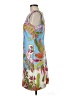 Just... Taylor Tropical Blue Cocktail Dress Size 8 - photo 5