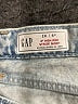 Gap 100% Cotton Blue Denim Shorts Size 28R - photo 3