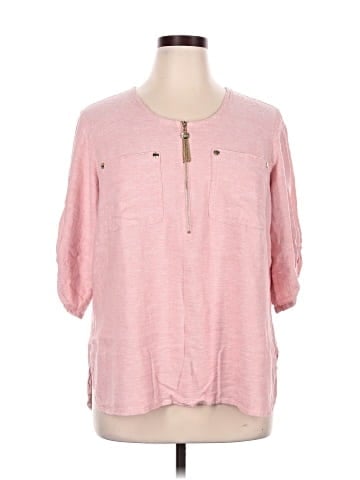 Anne Klein 3/4 Sleeve Blouse (view 1)